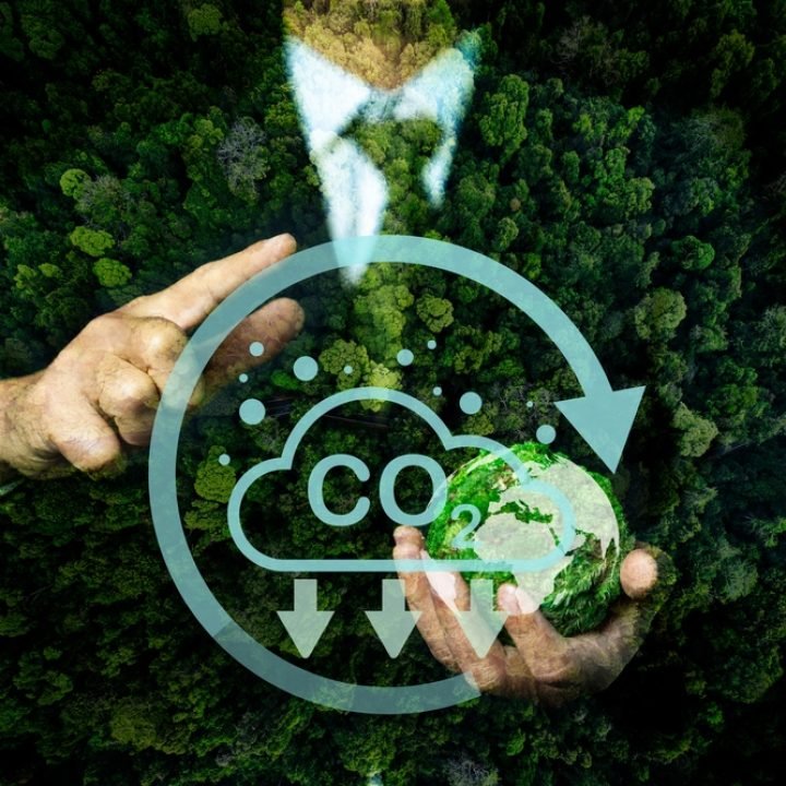 Concept,Of,Sustainability,Development,By,Alternative,Energy,esg,carbon,Natural,co2,Net,Zero.double